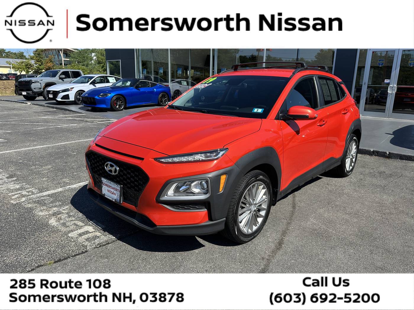 2019 Hyundai Kona SEL — SUV — 86,315 mi — Somersworth, NH