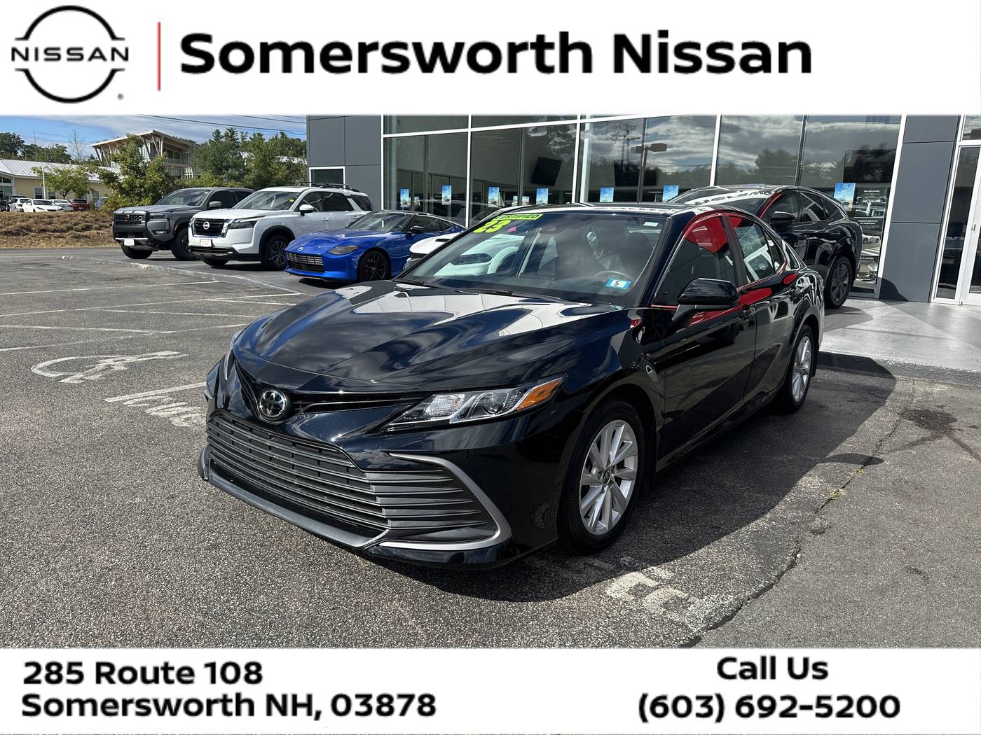 2023 Toyota Camry LE — Sedan — 12,621 mi — Somersworth, NH