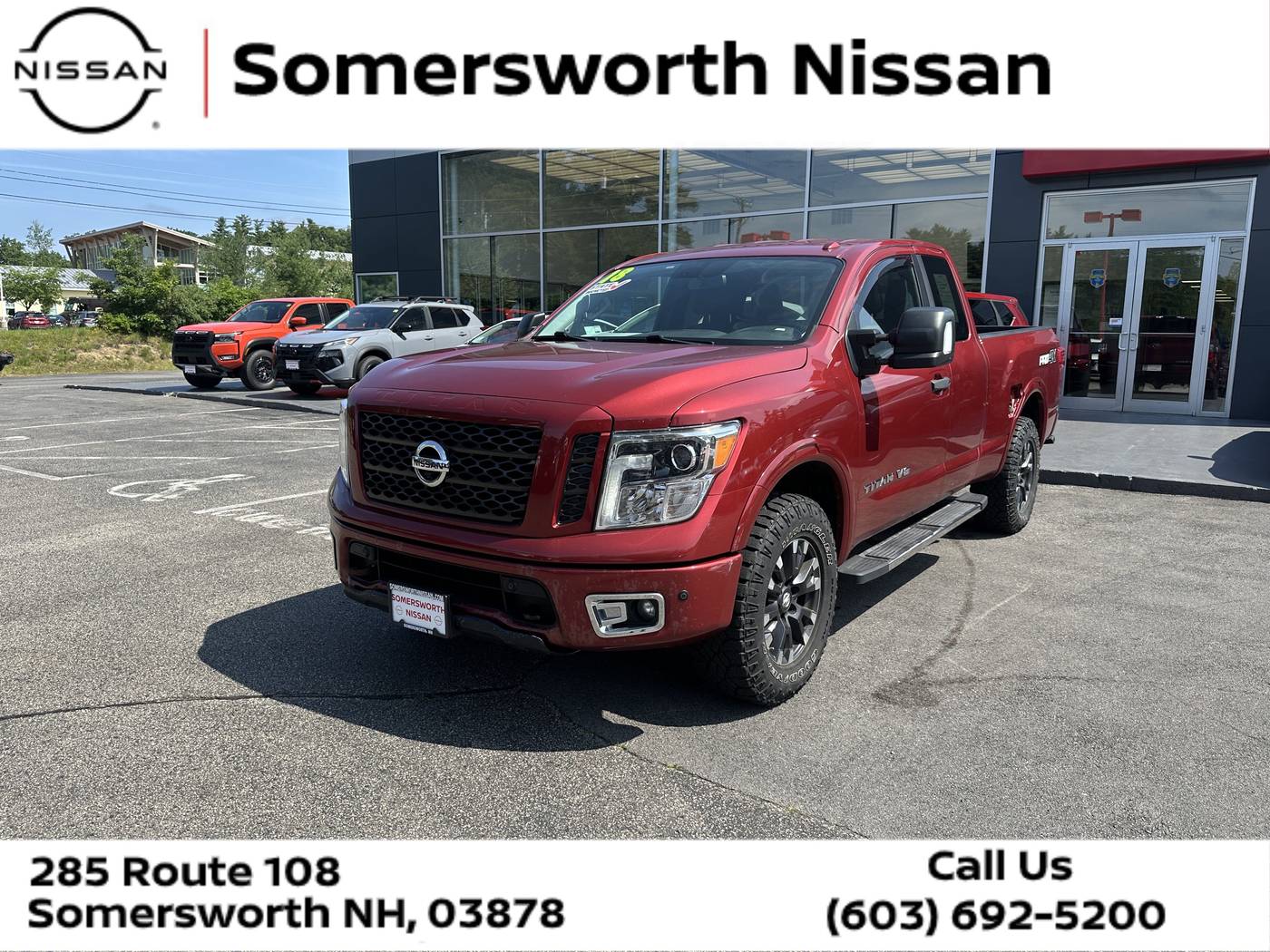 2018 Nissan Titan PRO-4X — Pickup Truck — 98,028 mi — Somersworth, NH