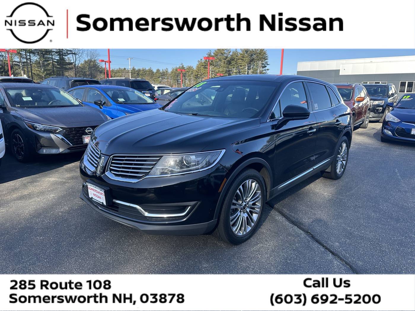 2018 Lincoln MKX Reserve — SUV — 98,311 mi — Somersworth, NH