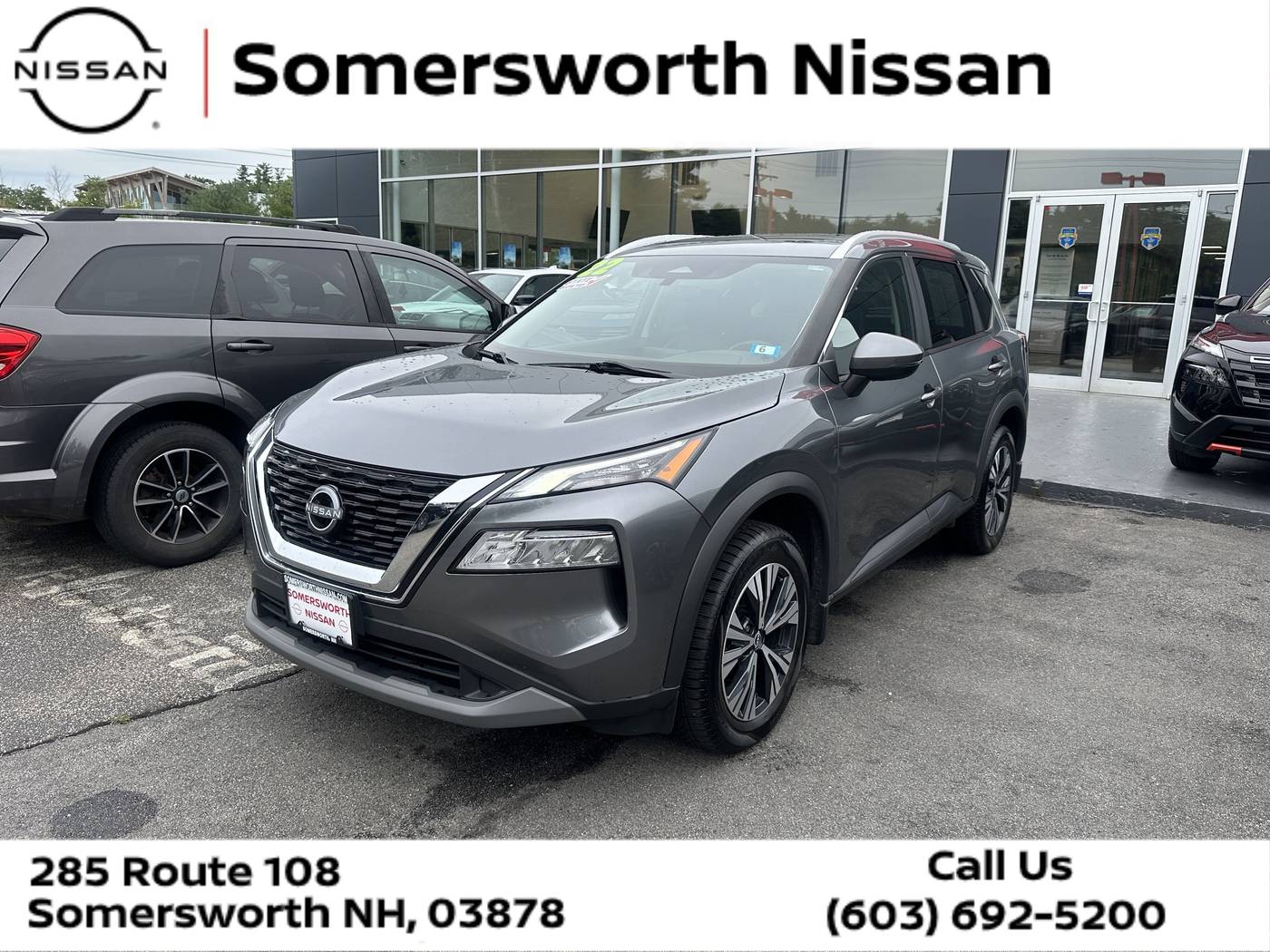 2022 Nissan Rogue SV — SUV — 70,130 mi — Somersworth, NH