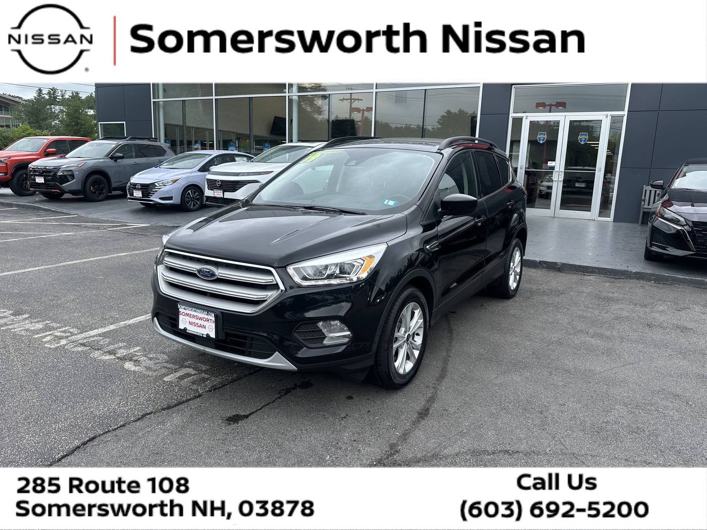 2019 Ford Escape SEL — SUV — 56,659 mi — Somersworth, NH