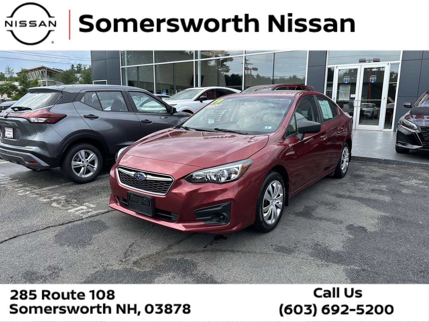 2019 Subaru Impreza 2.0i — Sedan — 61,399 mi — Somersworth, NH