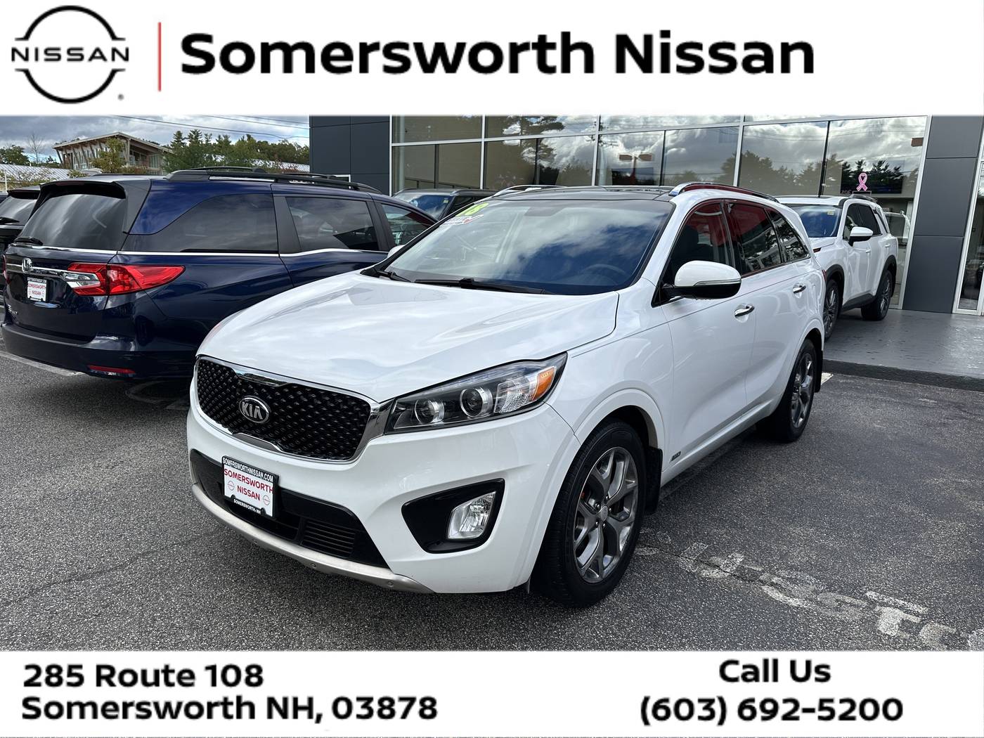 2018 Kia Sorento SX V6 — SUV — 94,633 mi — Somersworth, NH