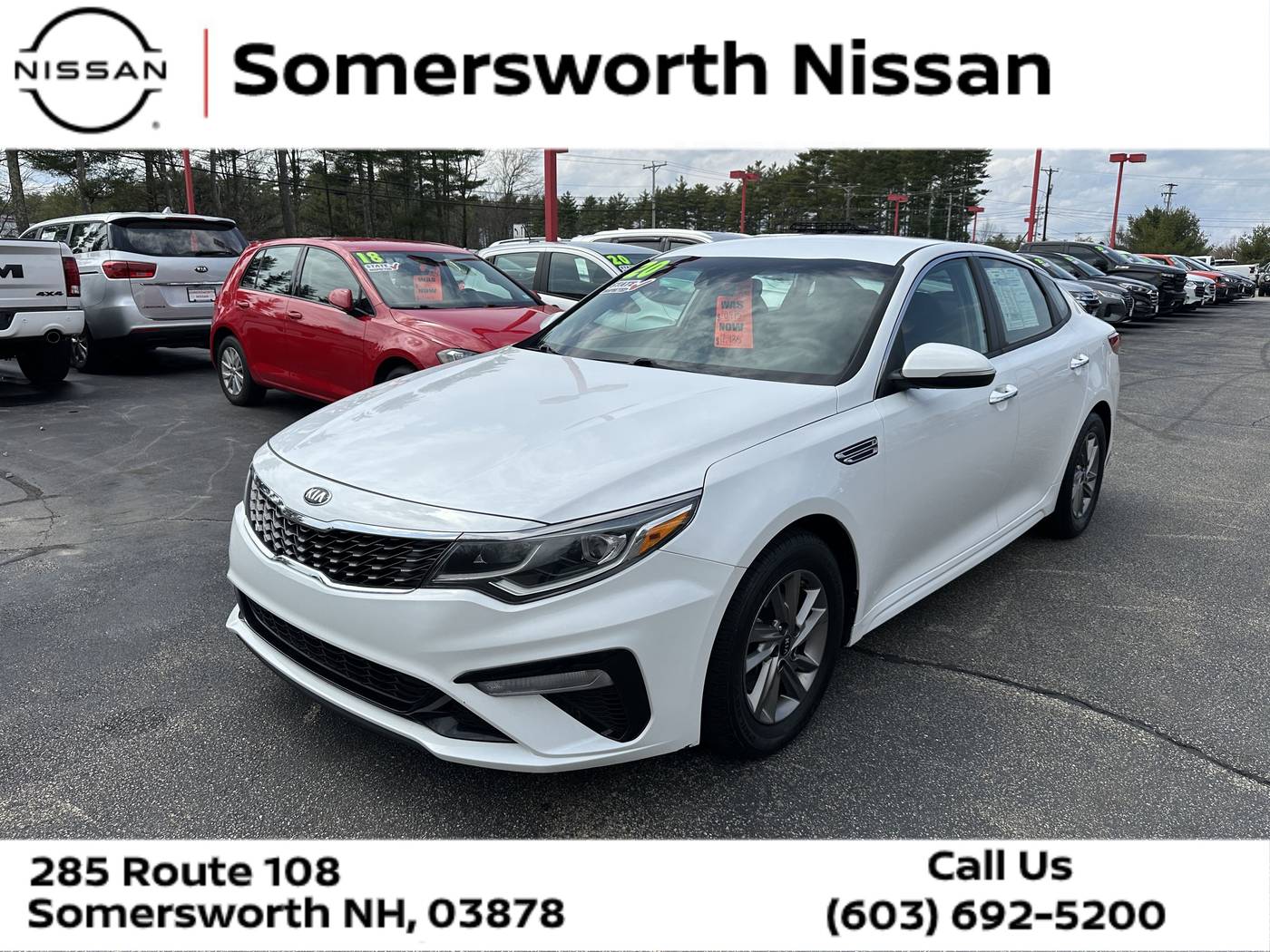 2020 Kia Optima LX — Sedan — 95,677 mi — Somersworth, NH
