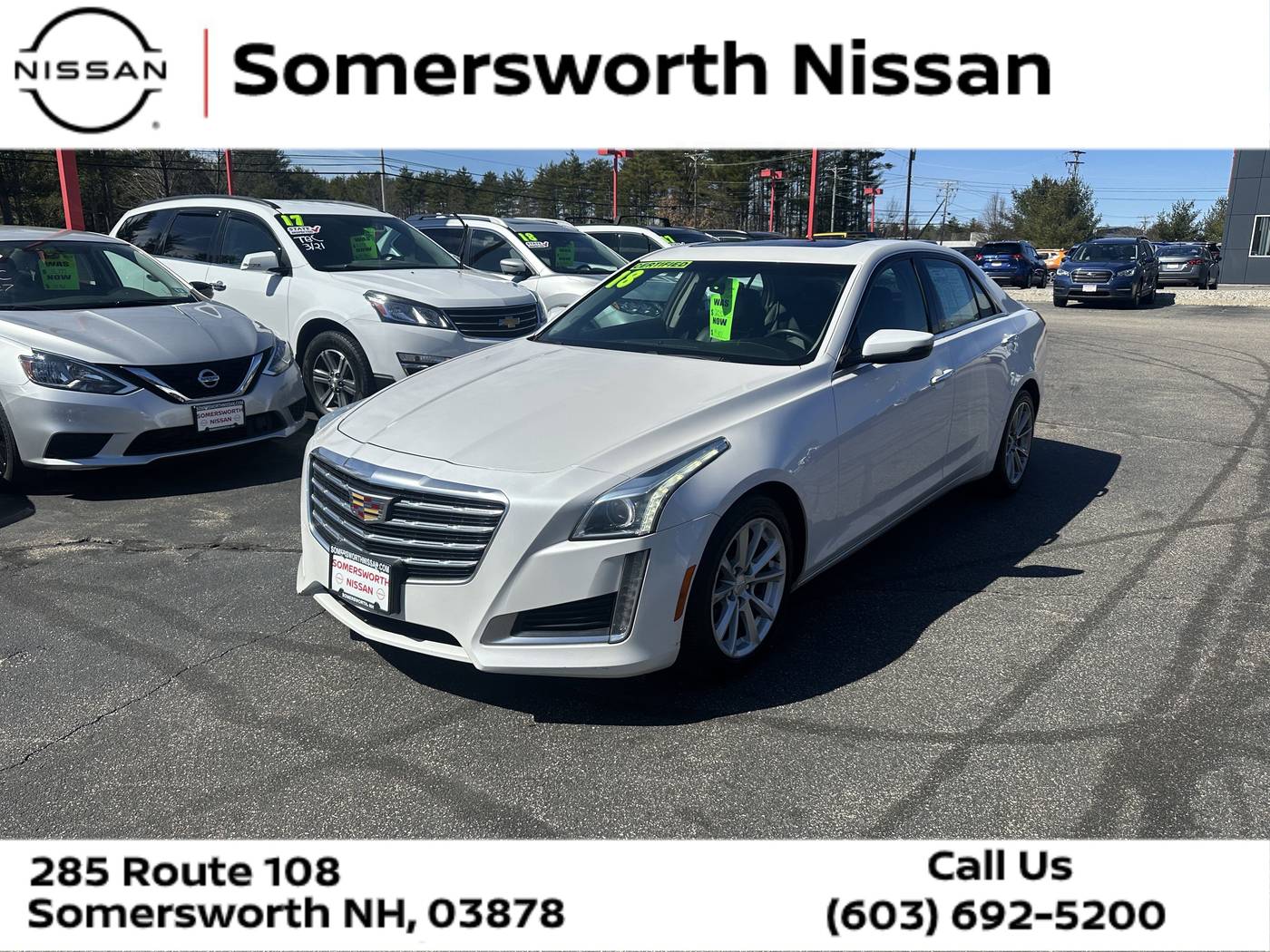 2018 Cadillac CTS Standard — Sedan — 54,915 mi — Somersworth, NH