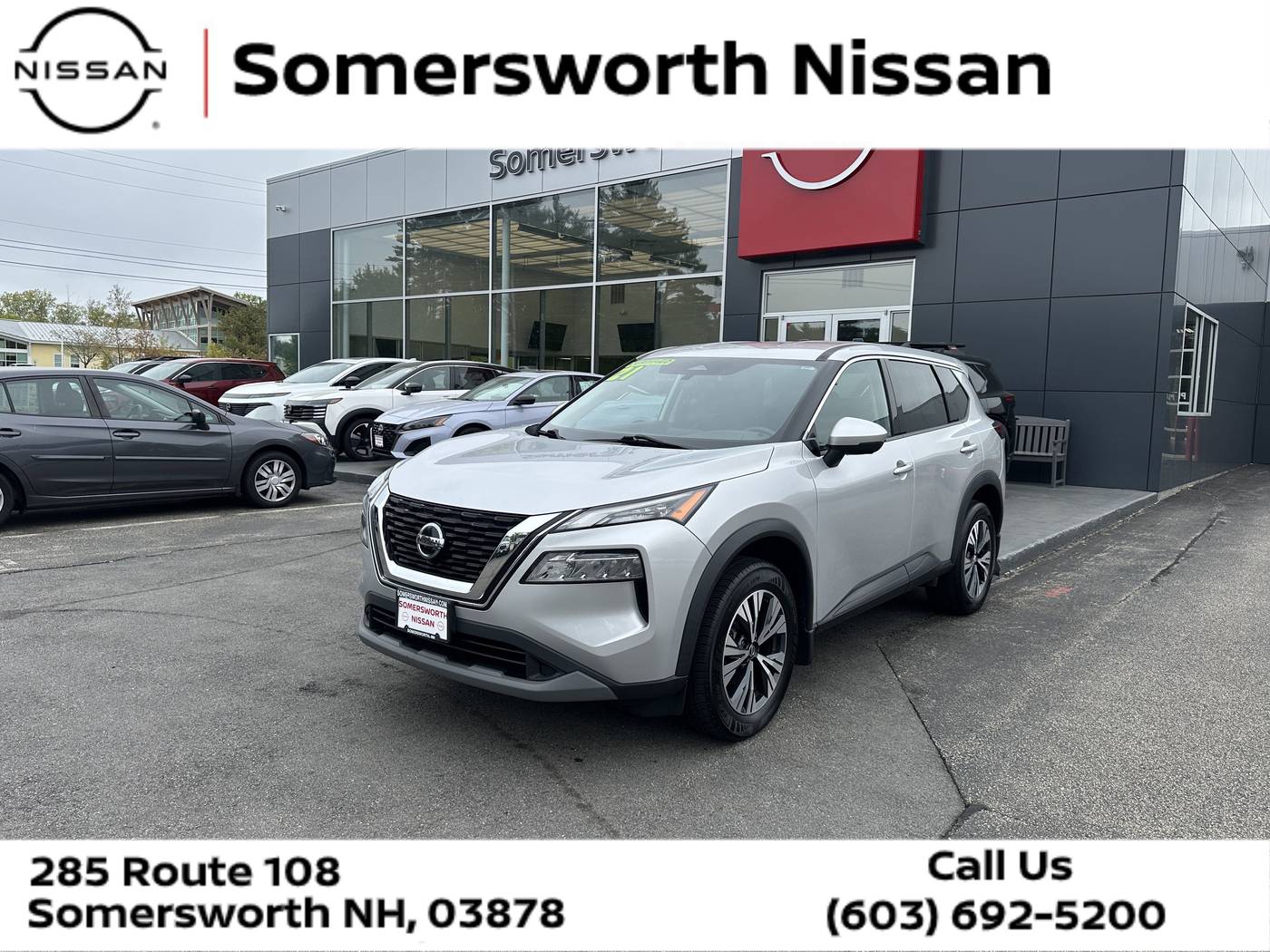 2021 Nissan Rogue SV — SUV — 42,669 mi — Somersworth, NH