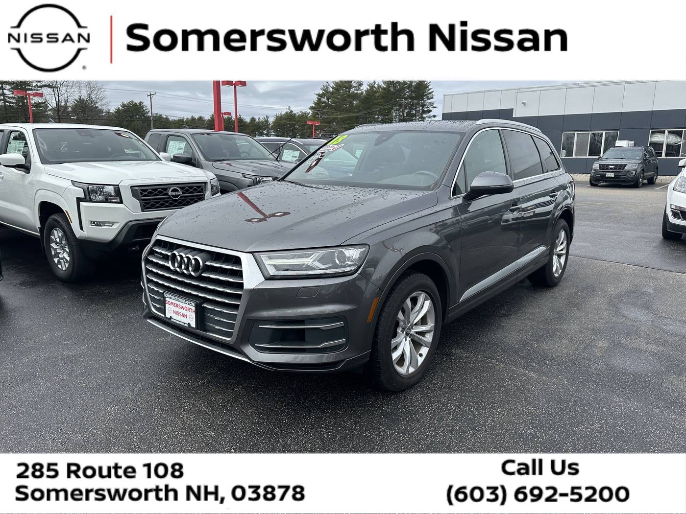 2018 Audi Q7 Premium Plus — SUV — 69,420 mi — Somersworth, NH