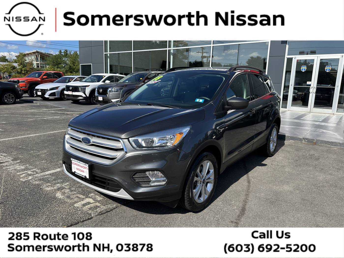2018 Ford Escape SE — SUV — 91,607 mi — Somersworth, NH