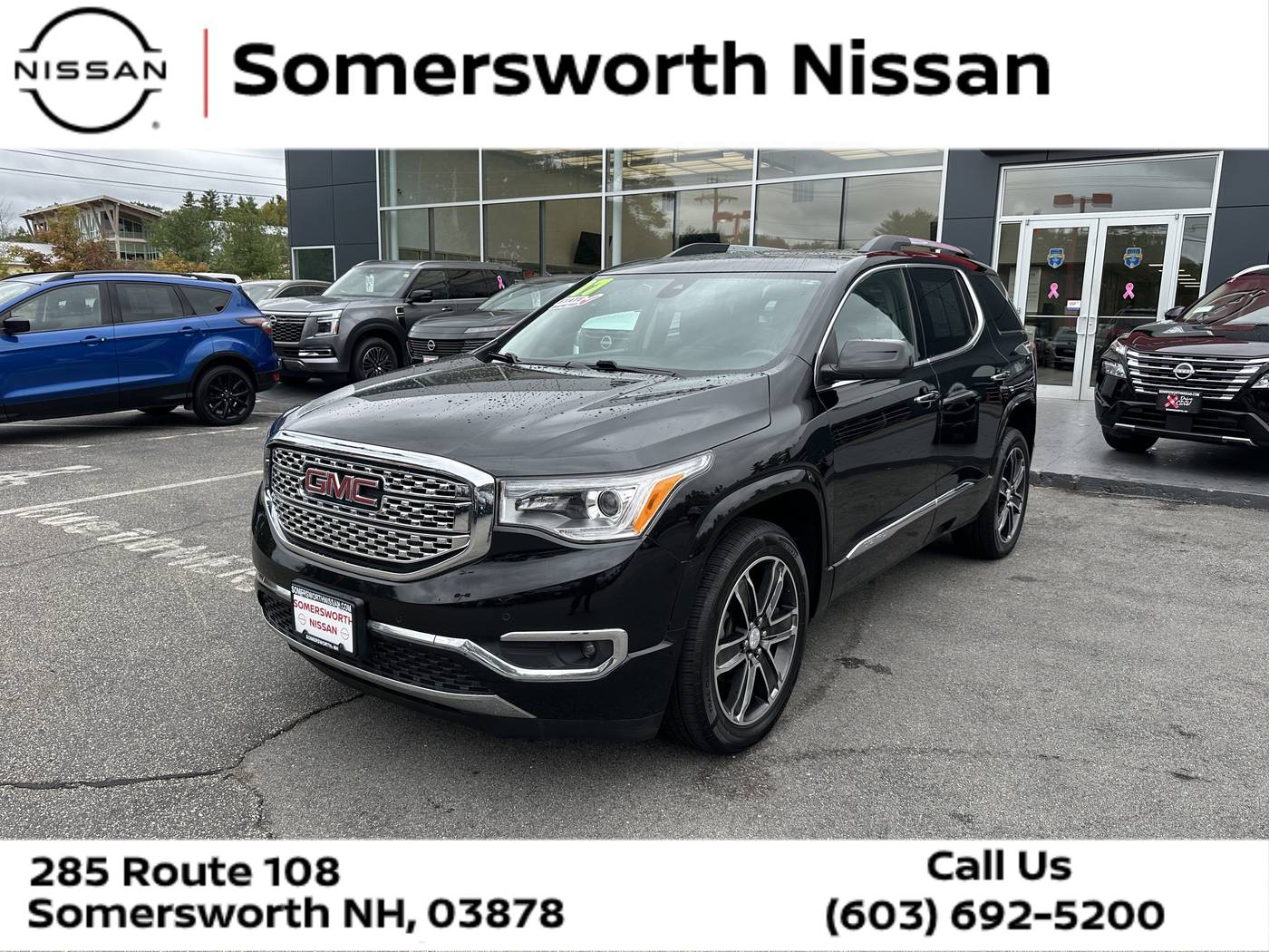 2017 GMC Acadia Denali — SUV — 96,908 mi — Somersworth, NH