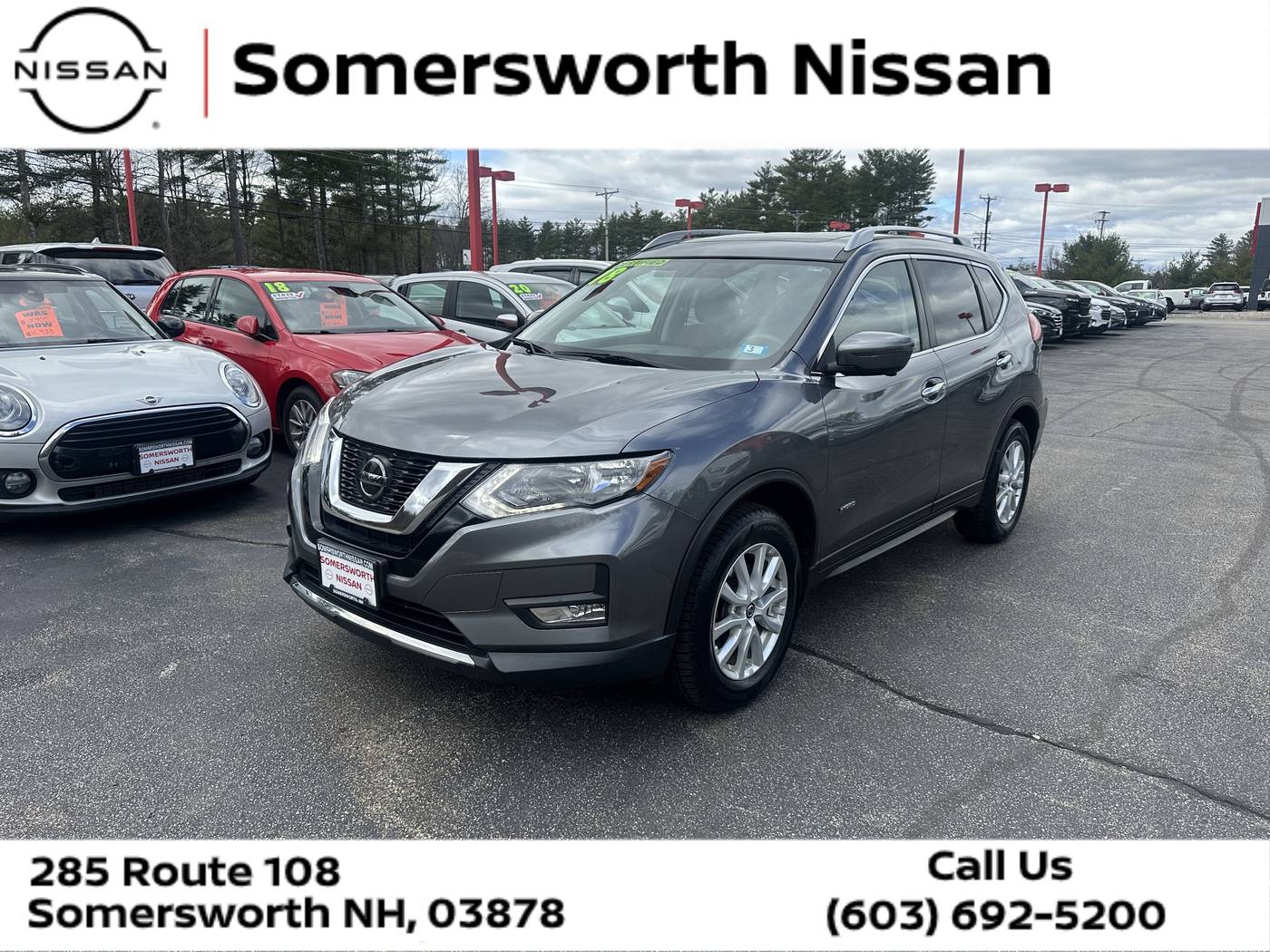 2018 Nissan Rogue Hybrid SV — SUV — 47,070 mi — Somersworth, NH