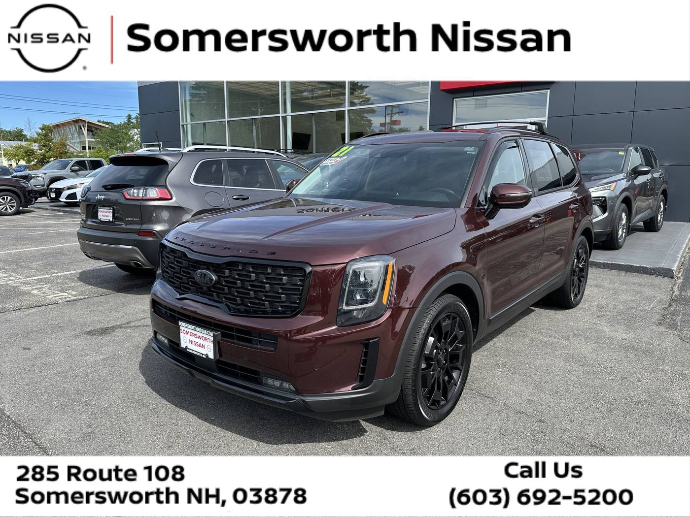 2021 Kia Telluride SX — SUV — 80,906 mi — Somersworth, NH
