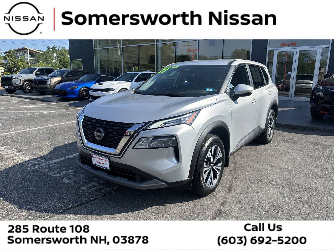2022 Nissan Rogue SV — SUV — 40,864 mi — Somersworth, NH