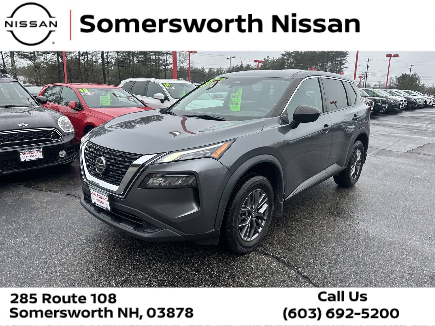 2021 Nissan Rogue S — SUV — 56,851 mi — Somersworth, NH