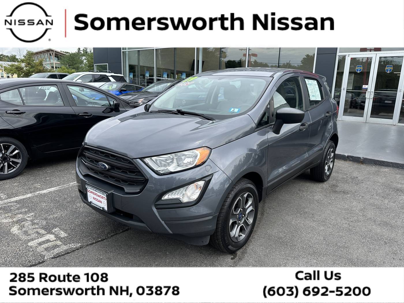 2019 Ford EcoSport S — SUV — 76,137 mi — Somersworth, NH