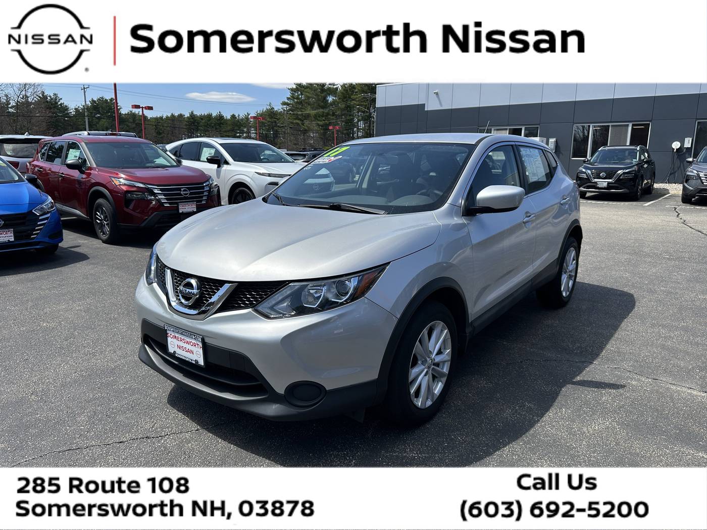 2017 Nissan Rogue Sport S — SUV — 64,831 mi — Somersworth, NH
