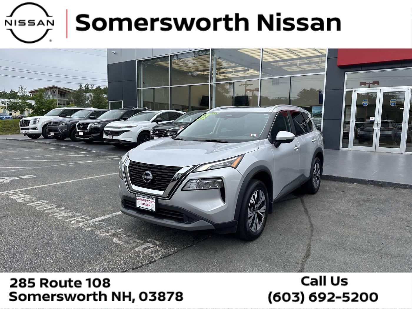 2022 Nissan Rogue SV — SUV — 23,806 mi — Somersworth, NH
