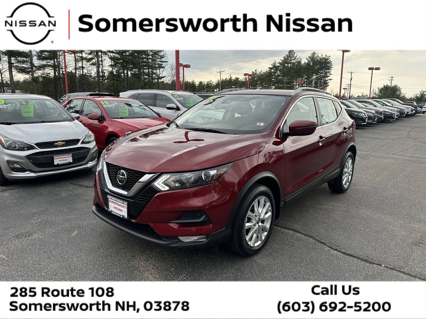 2021 Nissan Rogue Sport SV — SUV — 92,028 mi — Somersworth, NH
