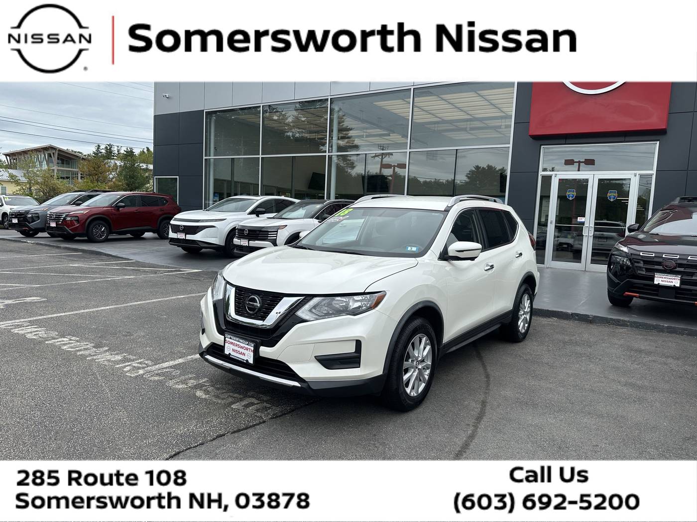 2018 Nissan Rogue SV — SUV — 65,310 mi — Somersworth, NH