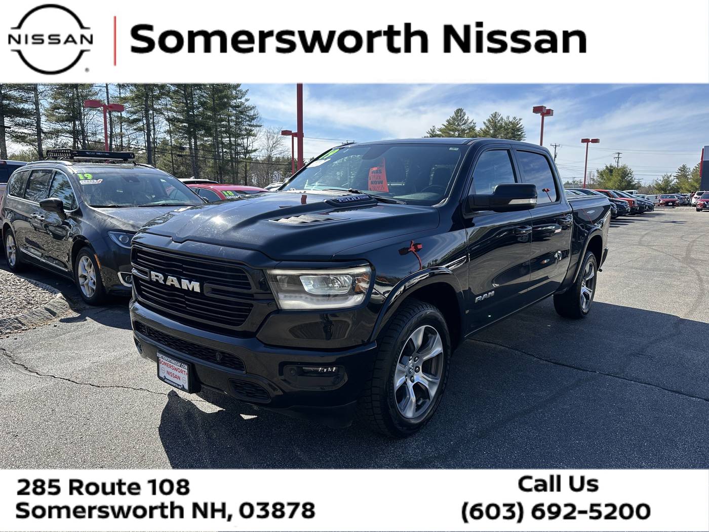 2019 Ram 1500 Laramie — Pickup Truck — 98,885 mi — Somersworth, NH