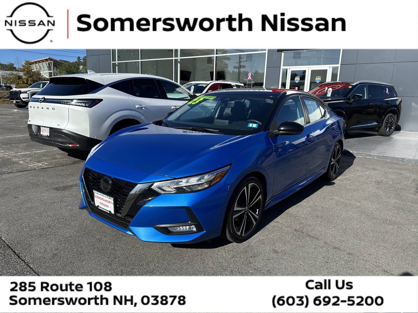 2023 Nissan Sentra SR — Sedan — 40,515 mi — Somersworth, NH