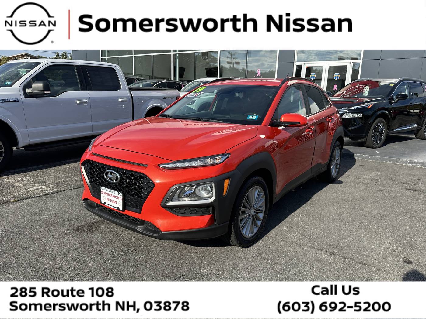 2019 Hyundai Kona SEL — SUV — 89,059 mi — Somersworth, NH