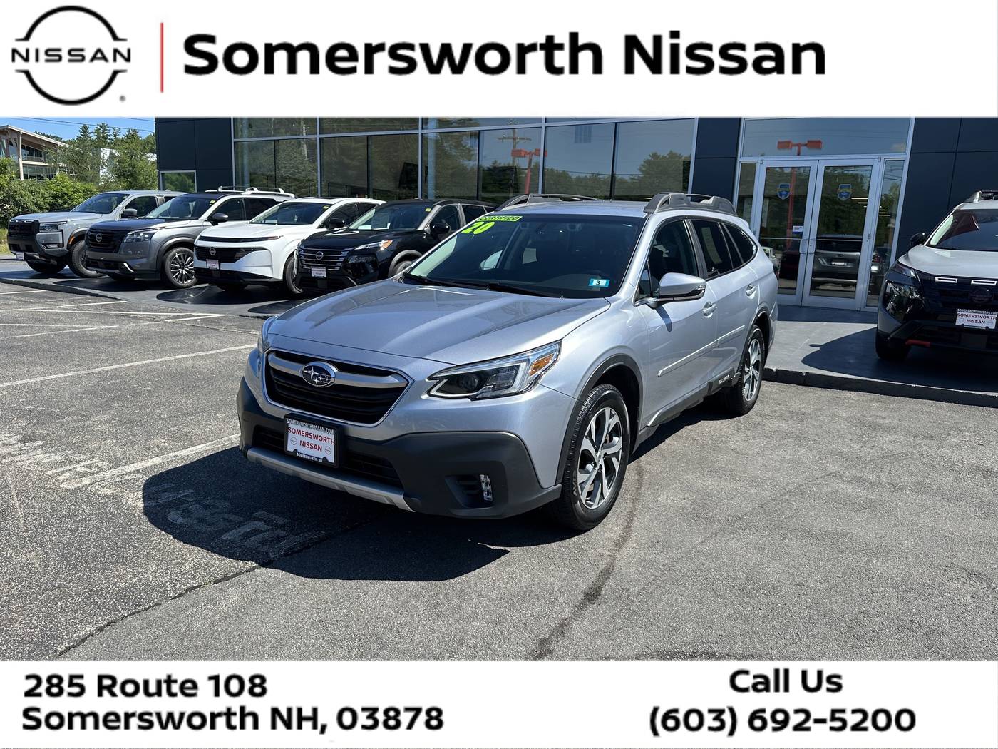 2020 Subaru Outback 2.5i Premium — SUV — 55,664 mi — Somersworth, NH