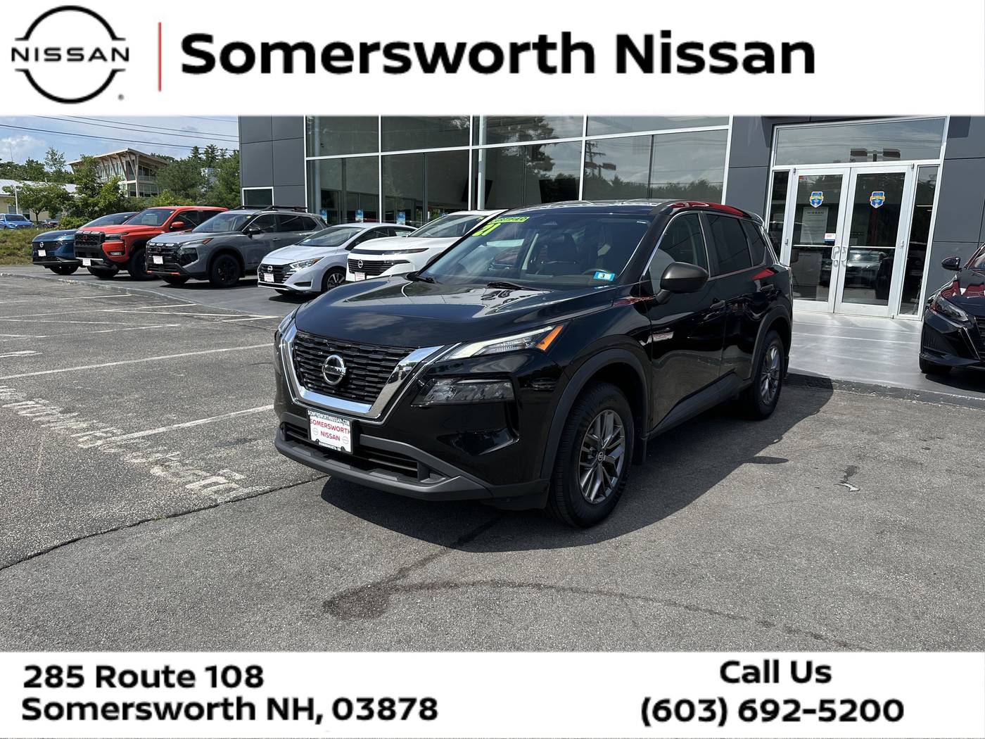 2021 Nissan Rogue S — SUV — 27,886 mi — Somersworth, NH