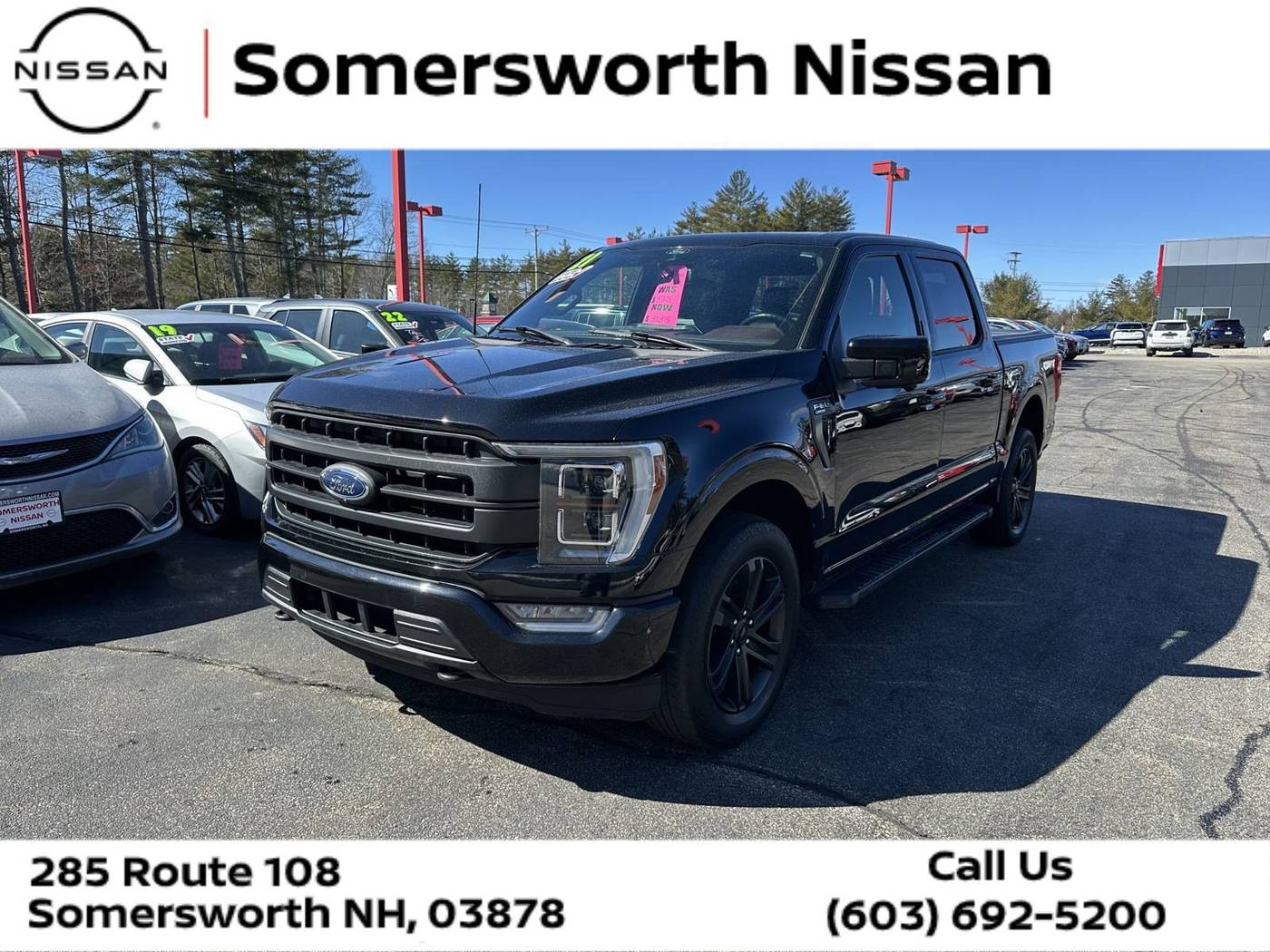 2021 Ford F-150 Lariat — Pickup Truck — 69,817 mi — Somersworth, NH