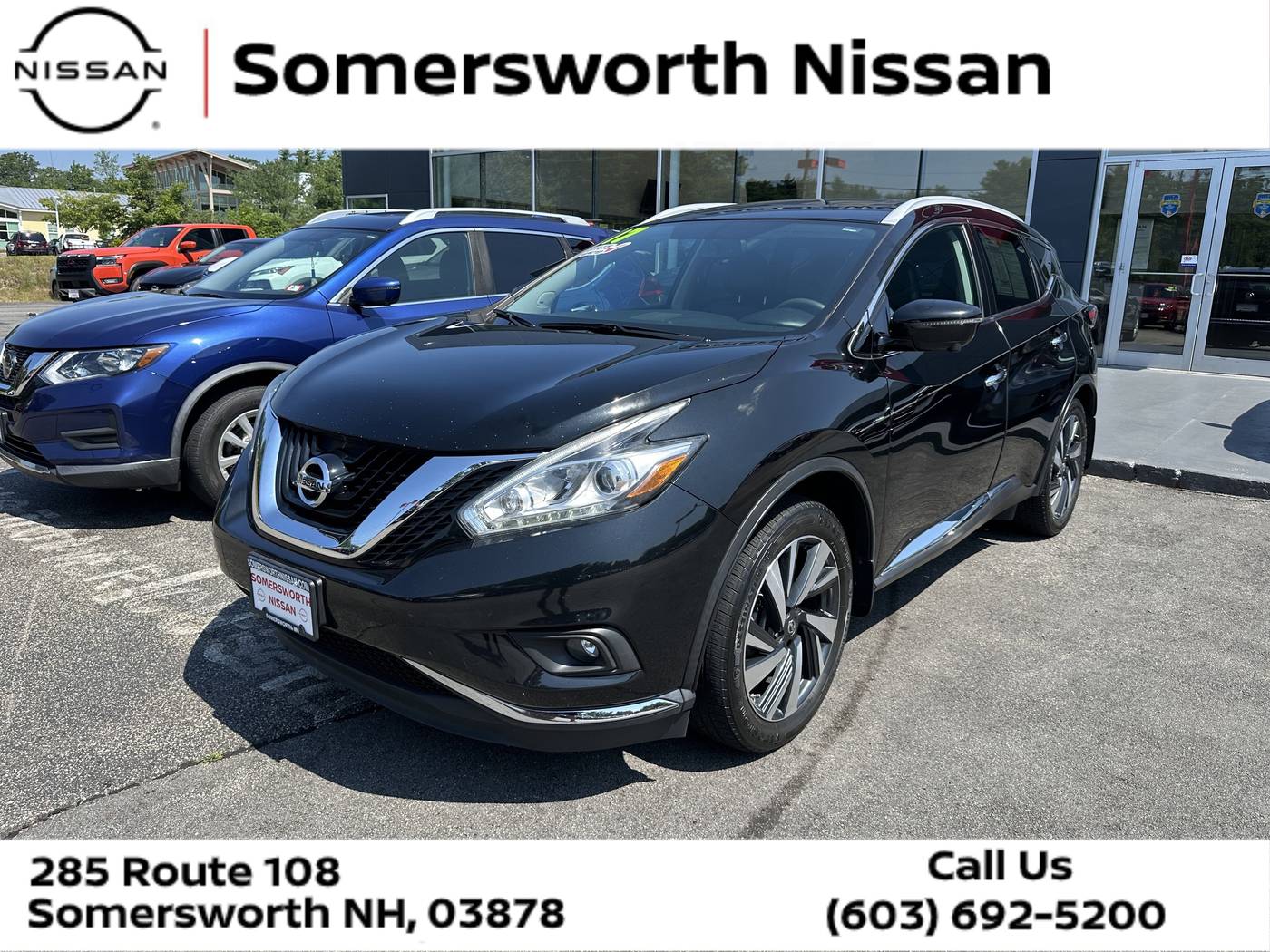 2017 Nissan Murano Platinum — SUV — 97,200 mi — Somersworth, NH