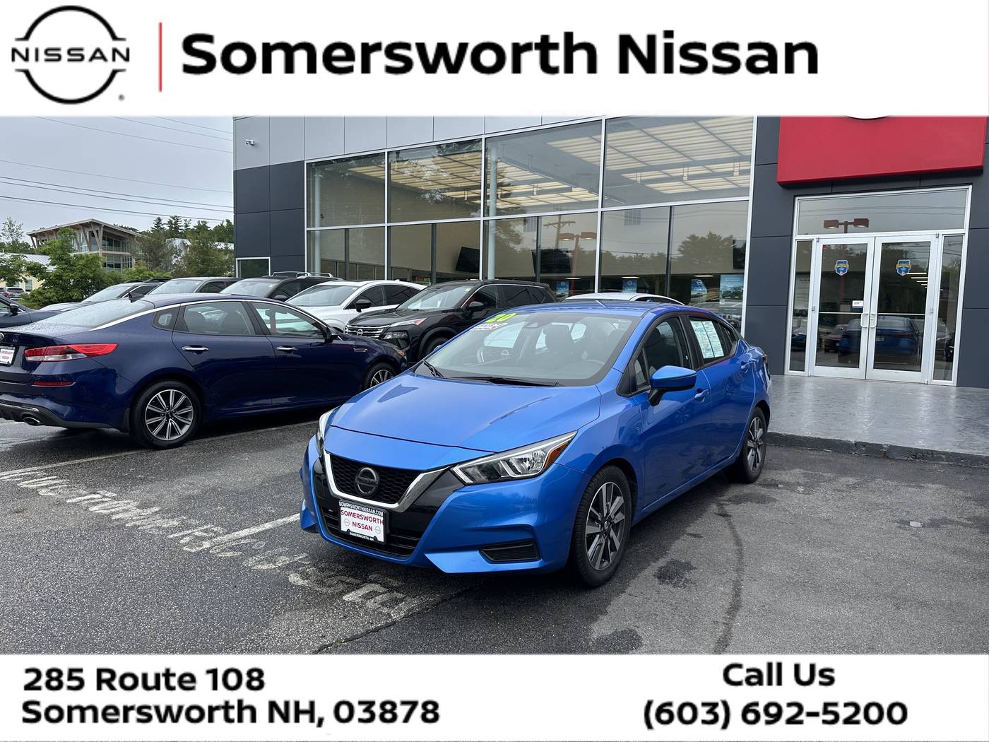 2020 Nissan Versa SV — Sedan — 67,972 mi — Somersworth, NH