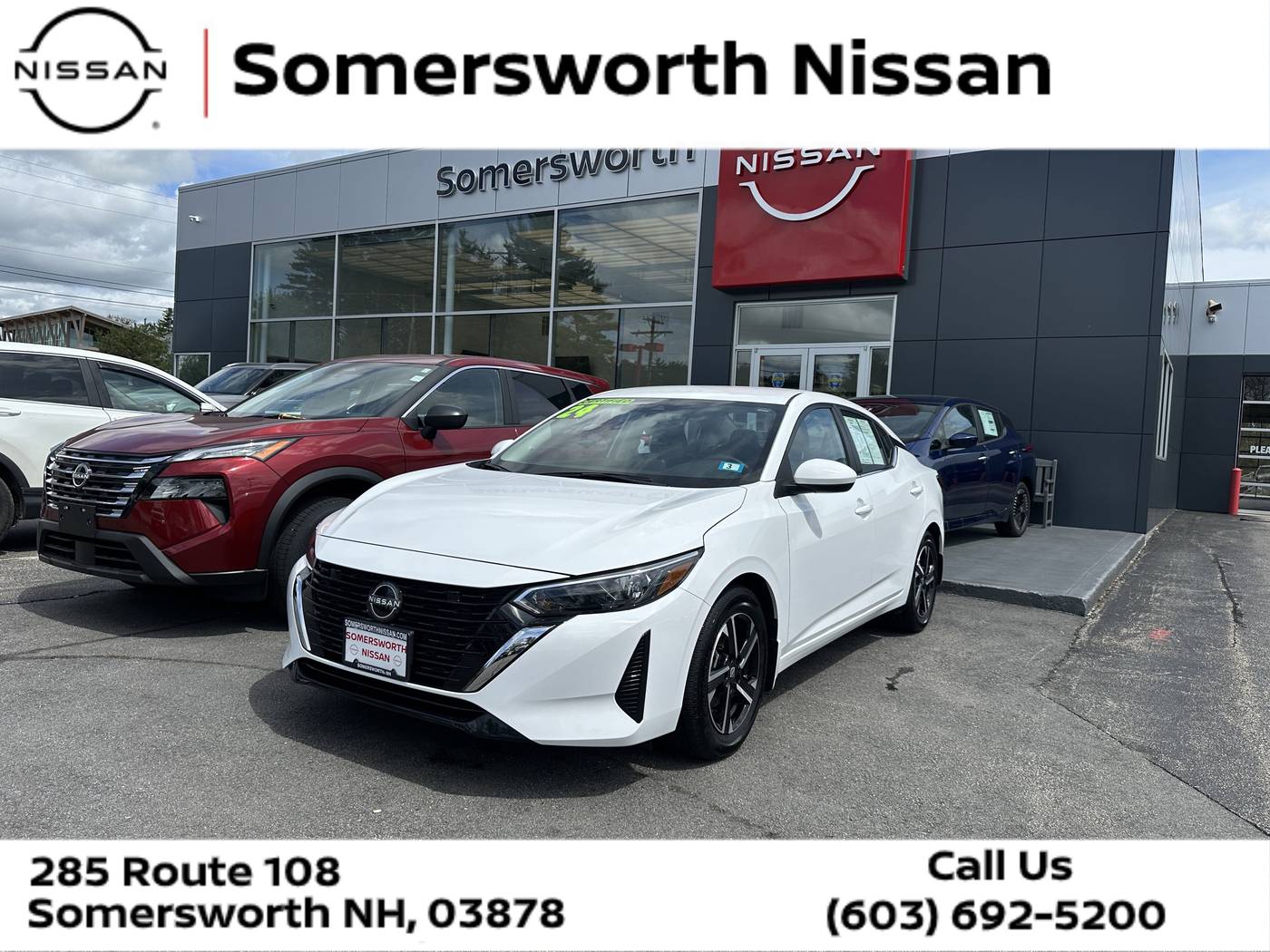 2024 Nissan Sentra SV — Sedan — 2,929 mi — Somersworth, NH