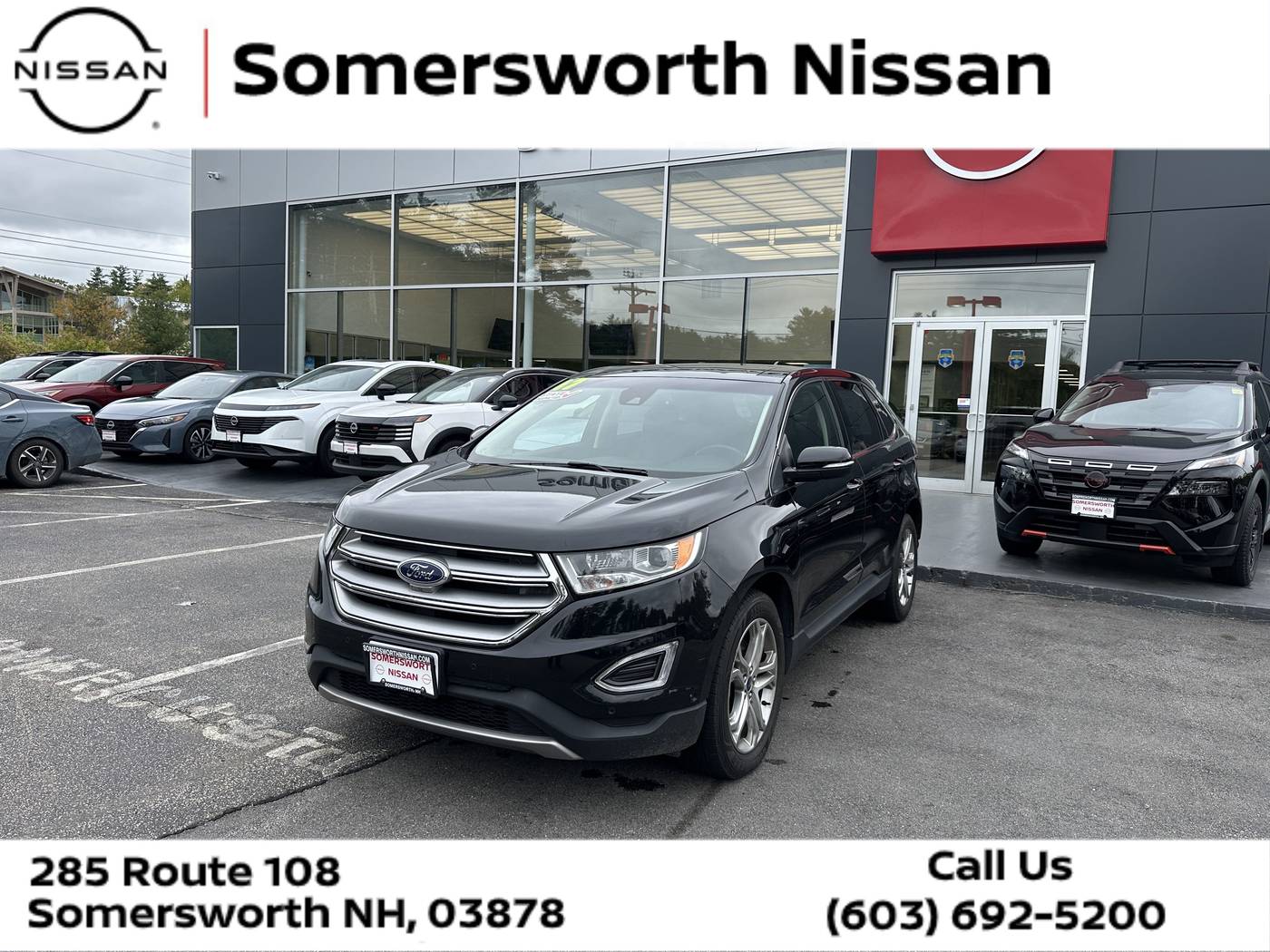 2017 Ford Edge Titanium — SUV — 73,860 mi — Somersworth, NH