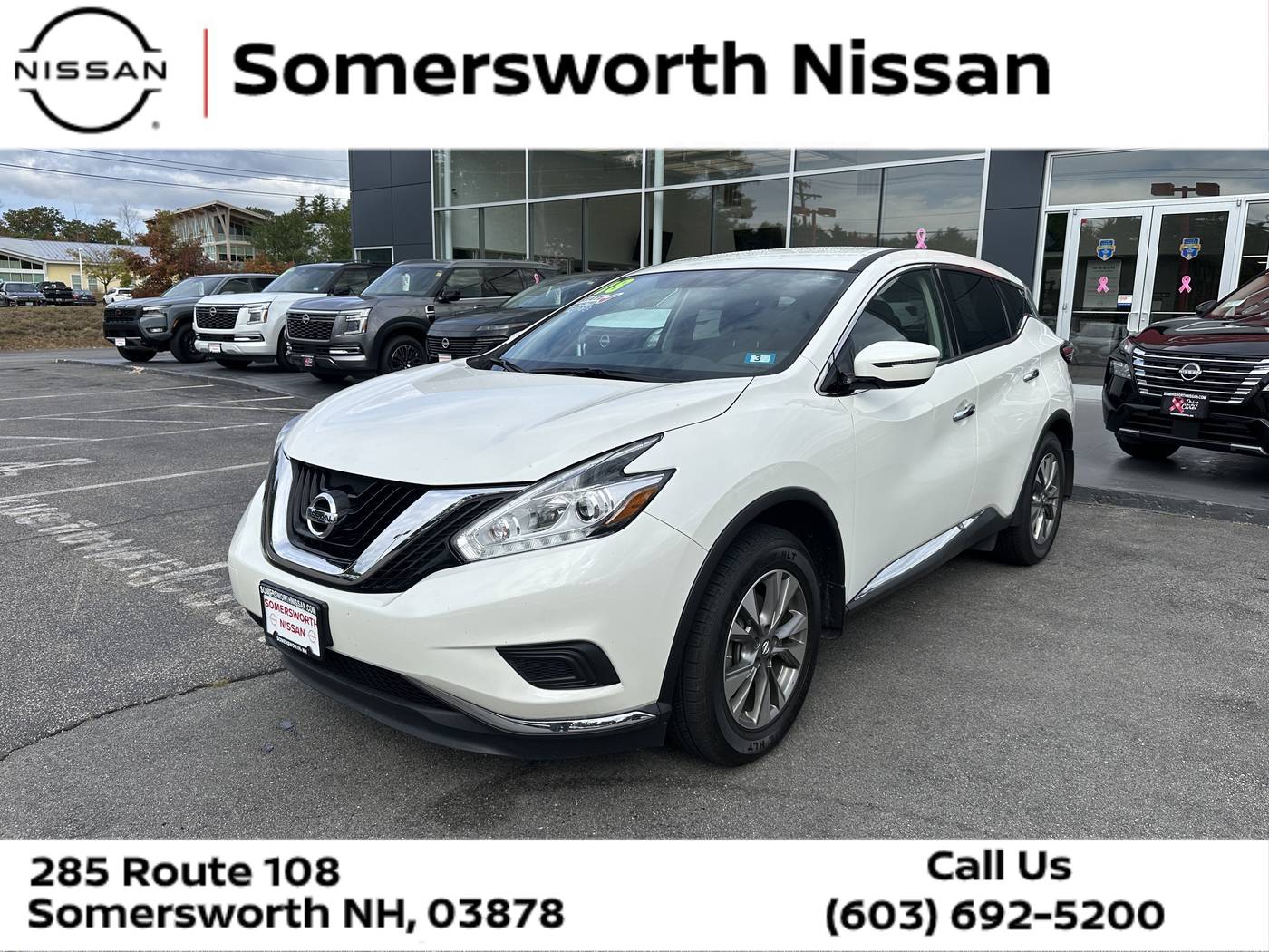 2018 Nissan Murano S — SUV — 61,981 mi — Somersworth, NH