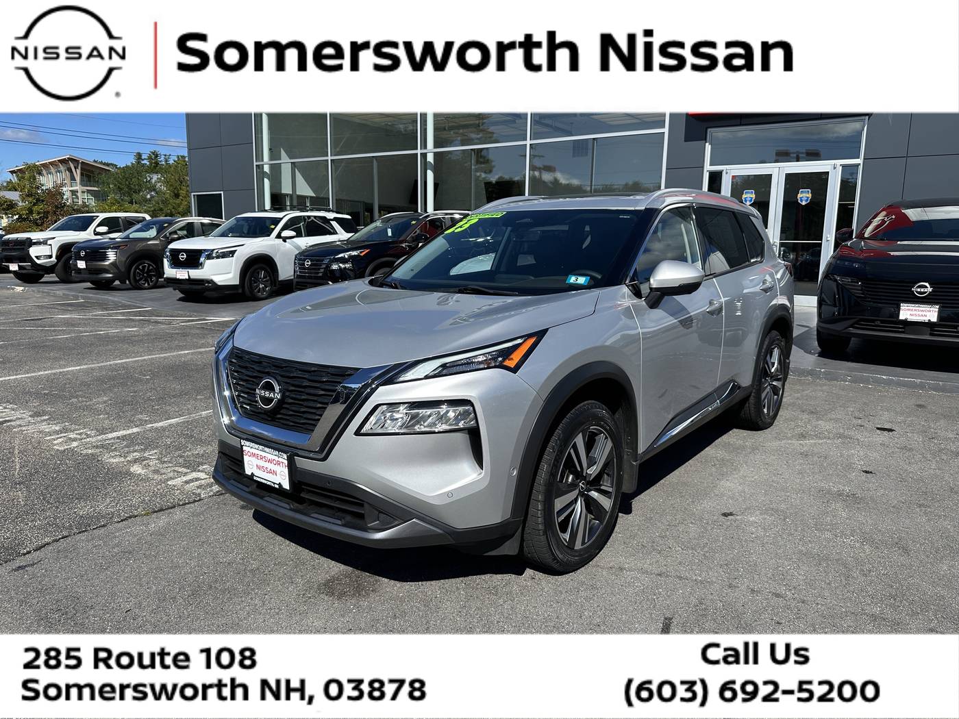 2023 Nissan Rogue SL — SUV — 33,487 mi — Somersworth, NH