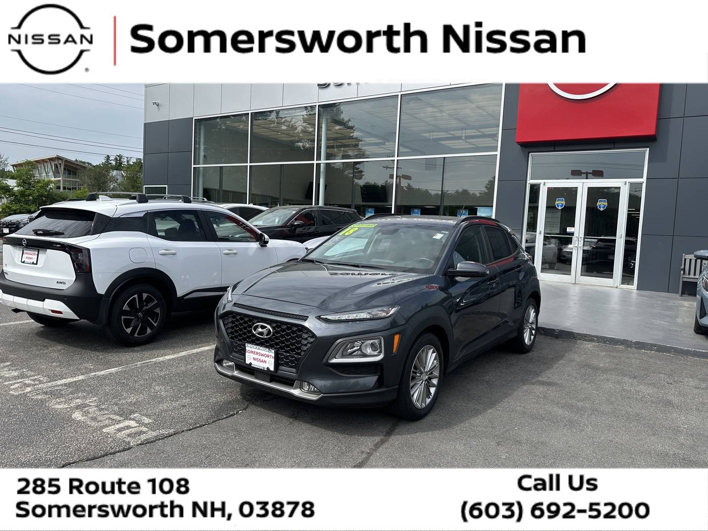2018 Hyundai Kona SEL — SUV — 55,174 mi — Somersworth, NH