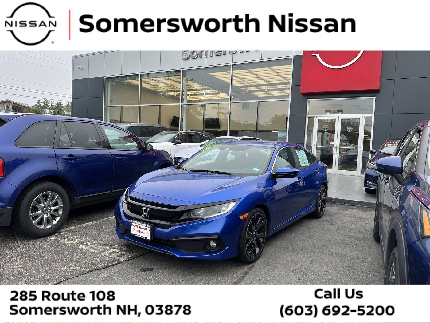 2019 Honda Civic Sport — Sedan — 35,719 mi — Somersworth, NH