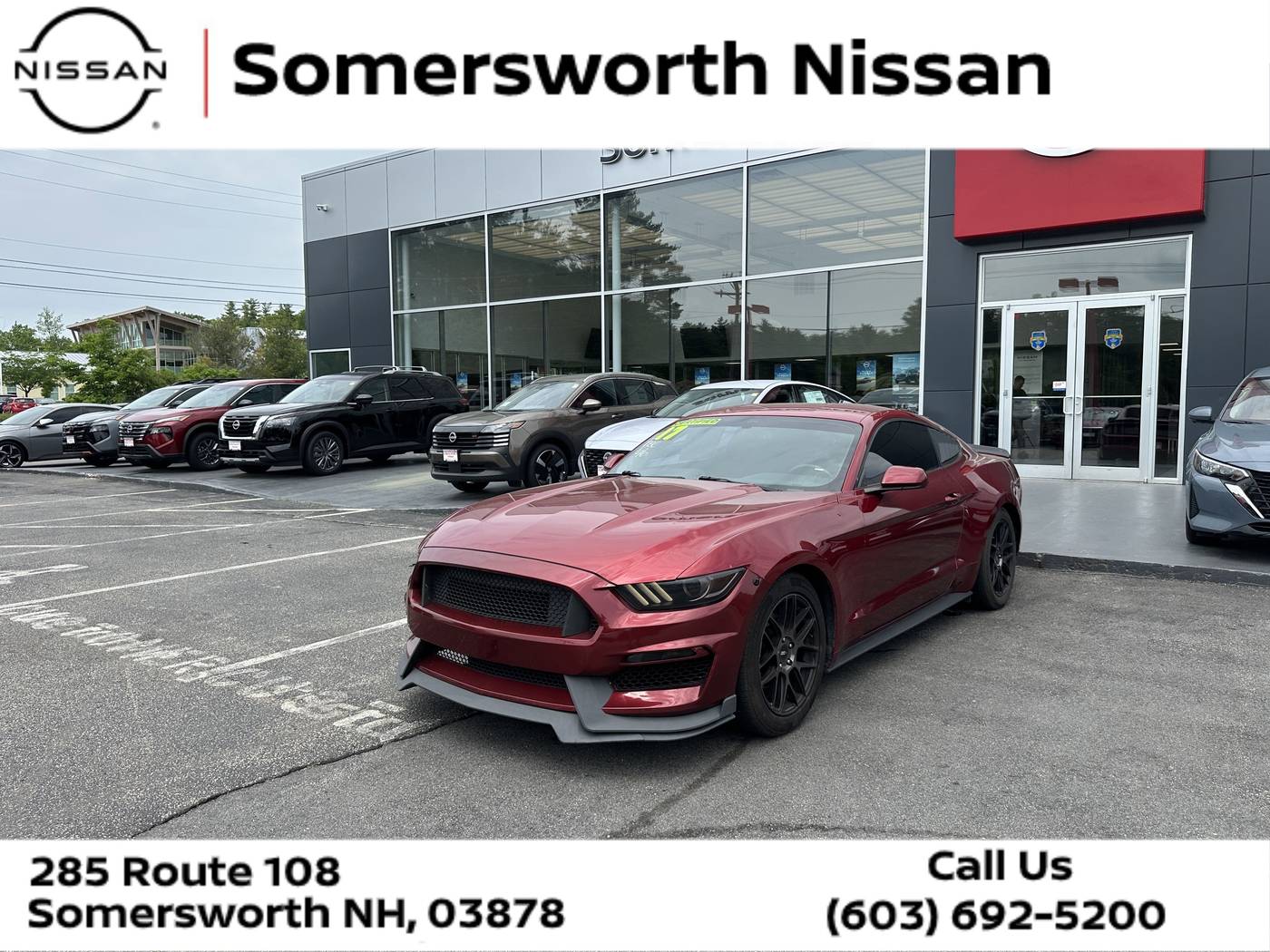 2017 Ford Mustang EcoBoost — Coupe — 46,240 mi — Somersworth, NH