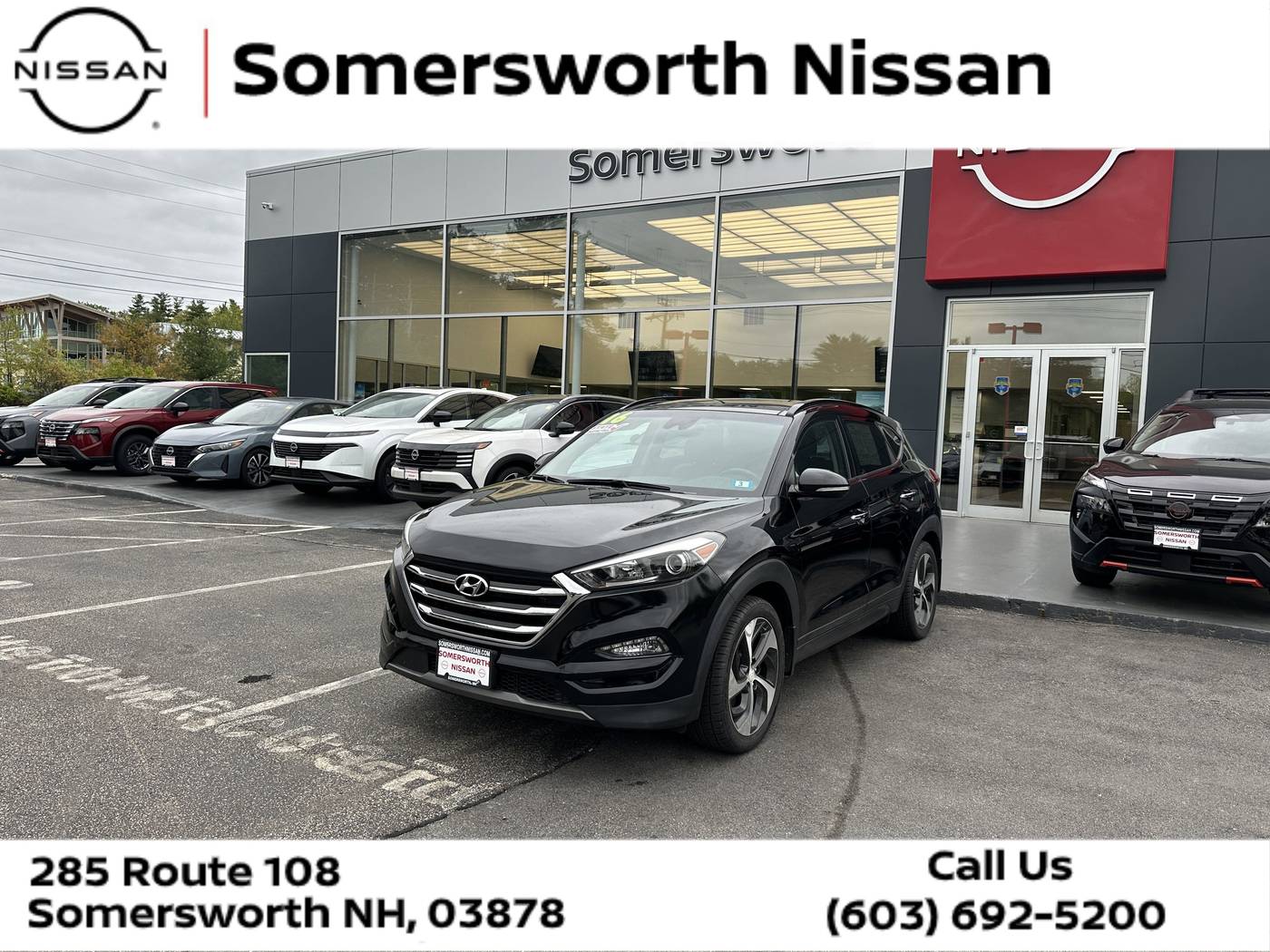 2016 Hyundai Tucson Limited — SUV — 87,884 mi — Somersworth, NH