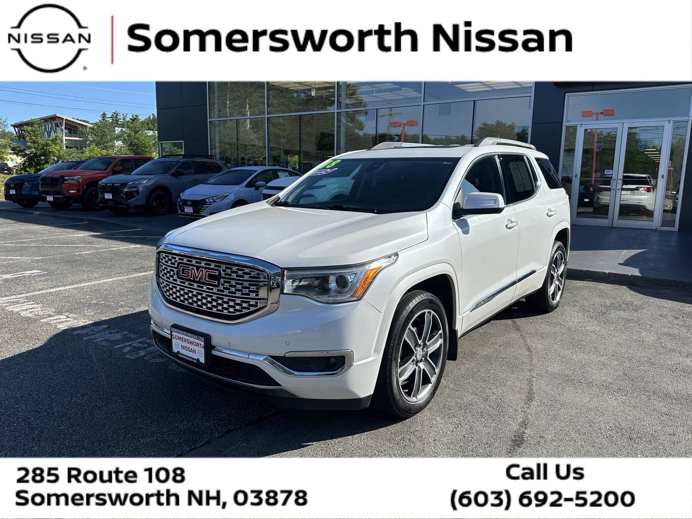 2018 GMC Acadia Denali — SUV — 97,619 mi — Somersworth, NH