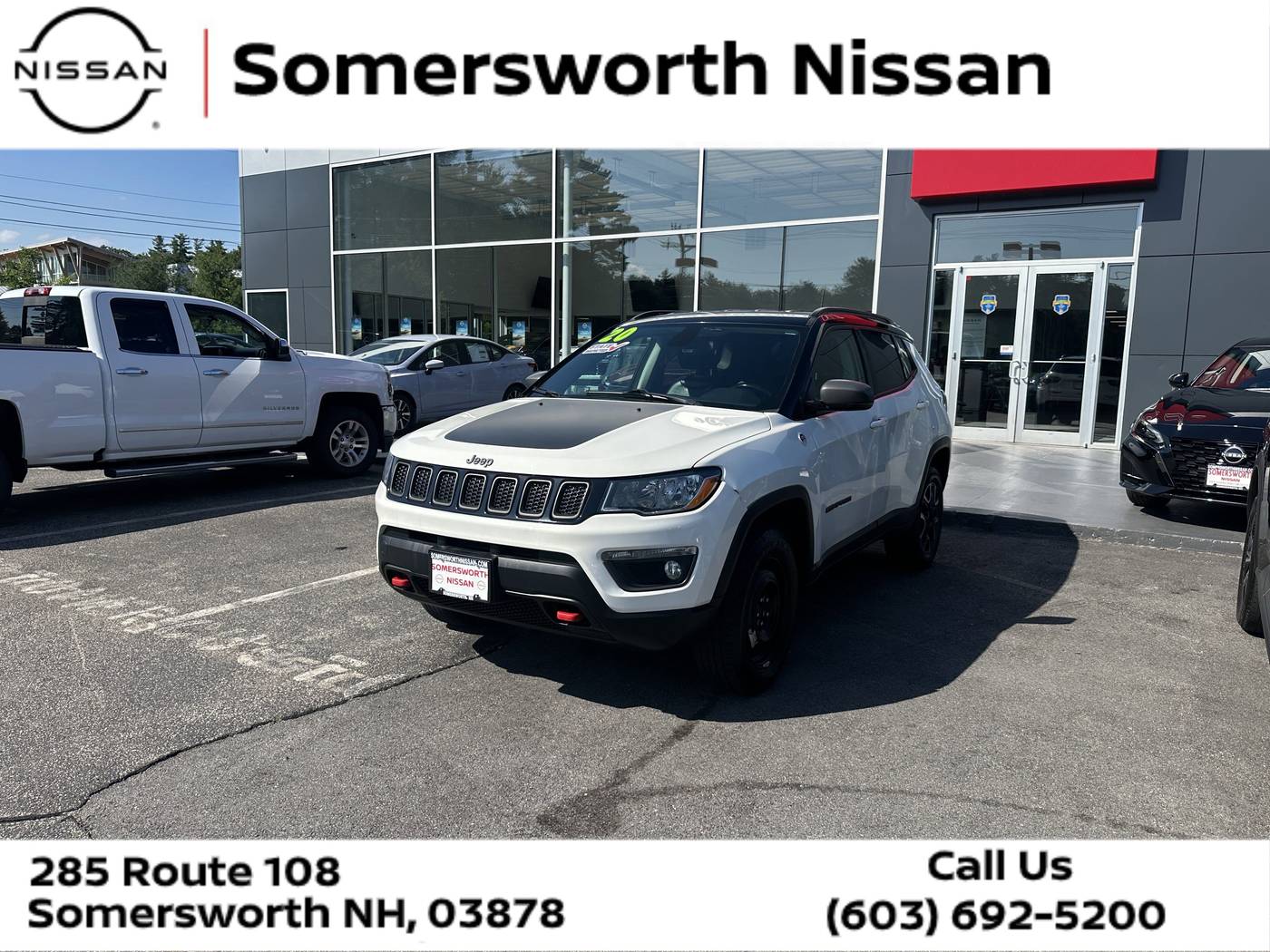 2020 Jeep Compass Trailhawk — SUV — 67,738 mi — Somersworth, NH