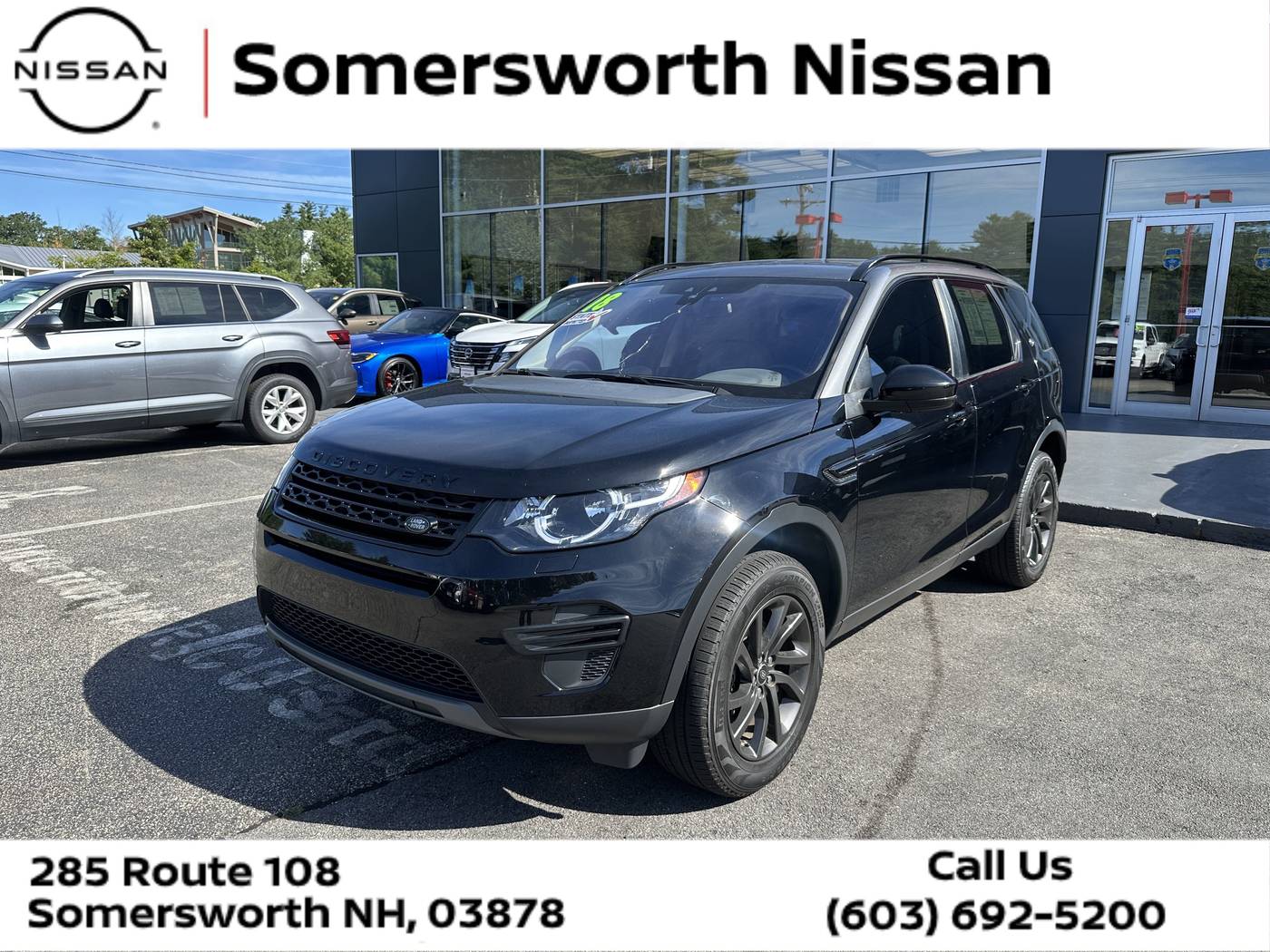2018 Land Rover Discovery Sport SE — SUV — 63,033 mi — Somersworth, NH