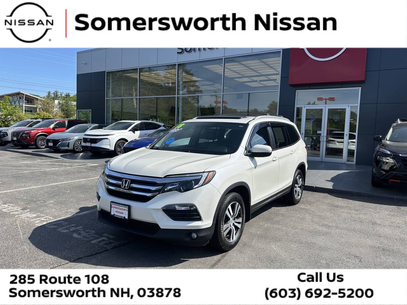 2018 Honda Pilot EX-L — SUV — 75,560 mi — Somersworth, NH