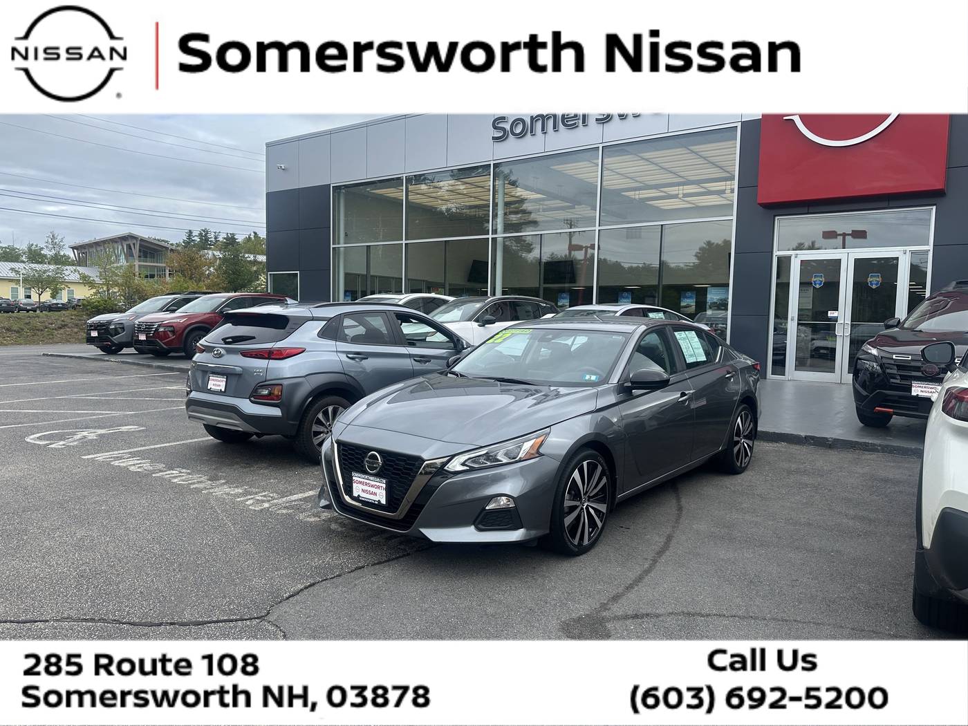 2022 Nissan Altima SR — Sedan — 25,989 mi — Somersworth, NH