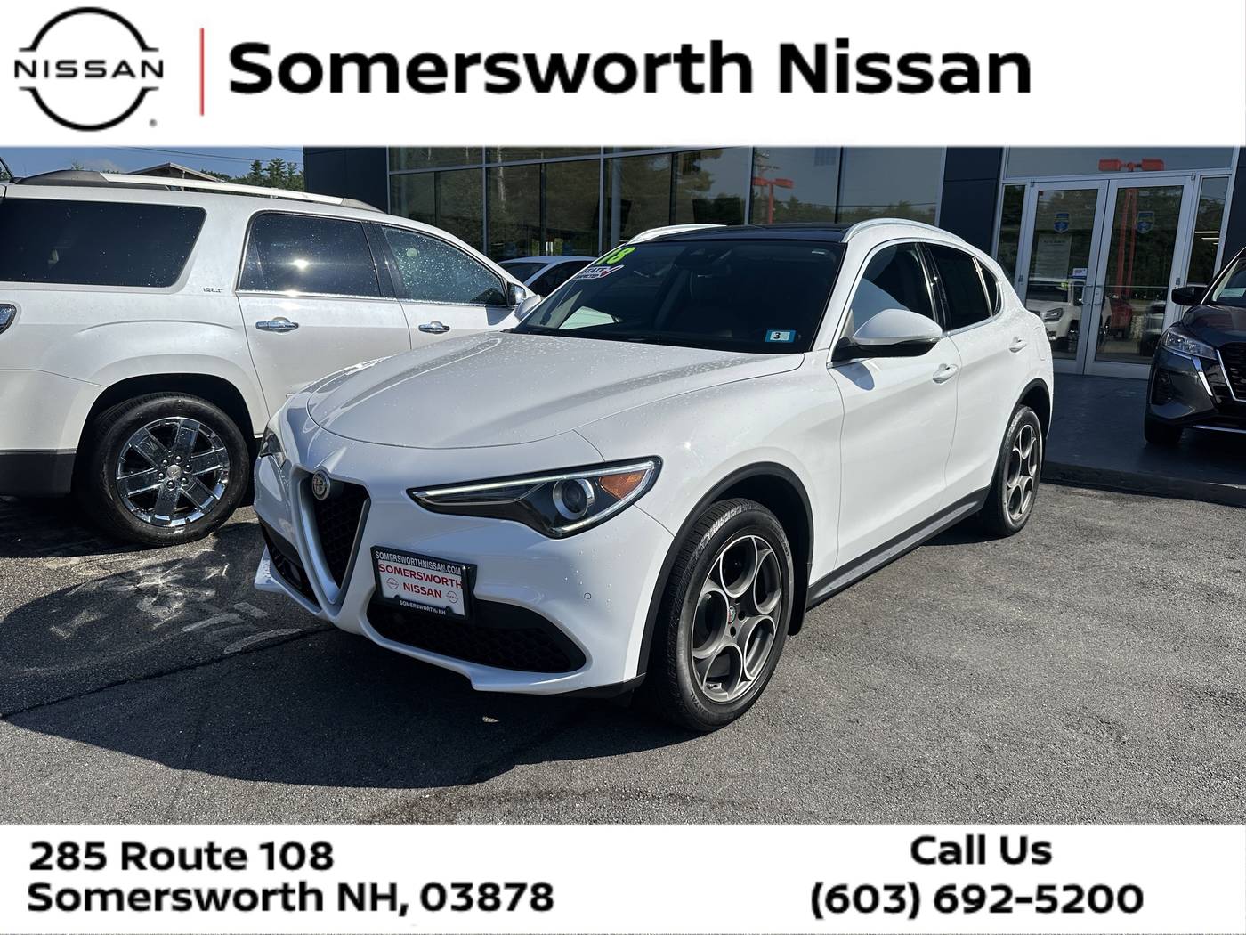 2018 Alfa Romeo Stelvio Ti — SUV — 65,797 mi — Somersworth, NH
