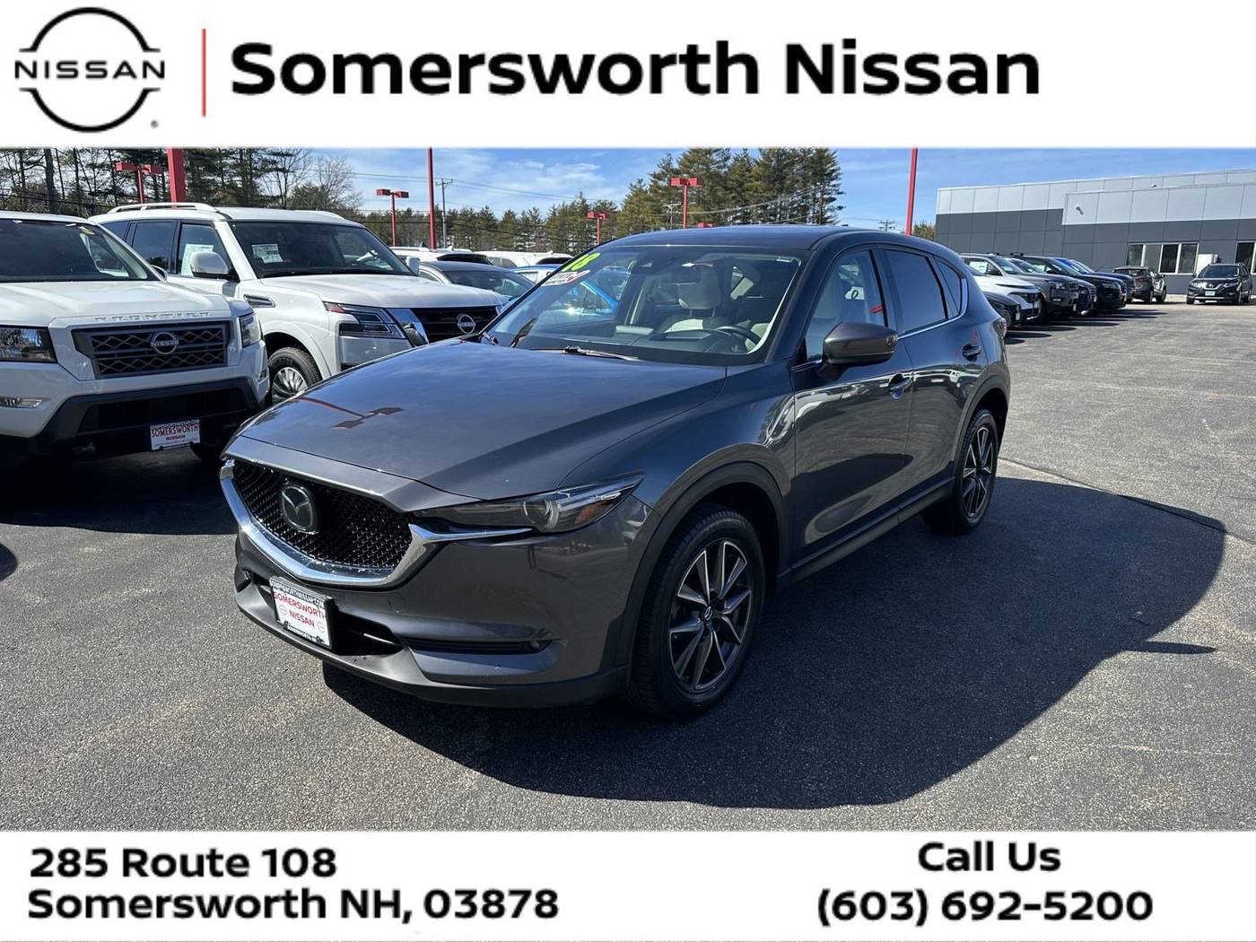 2018 Mazda CX-5 Grand Touring — SUV — 88,686 mi — Somersworth, NH