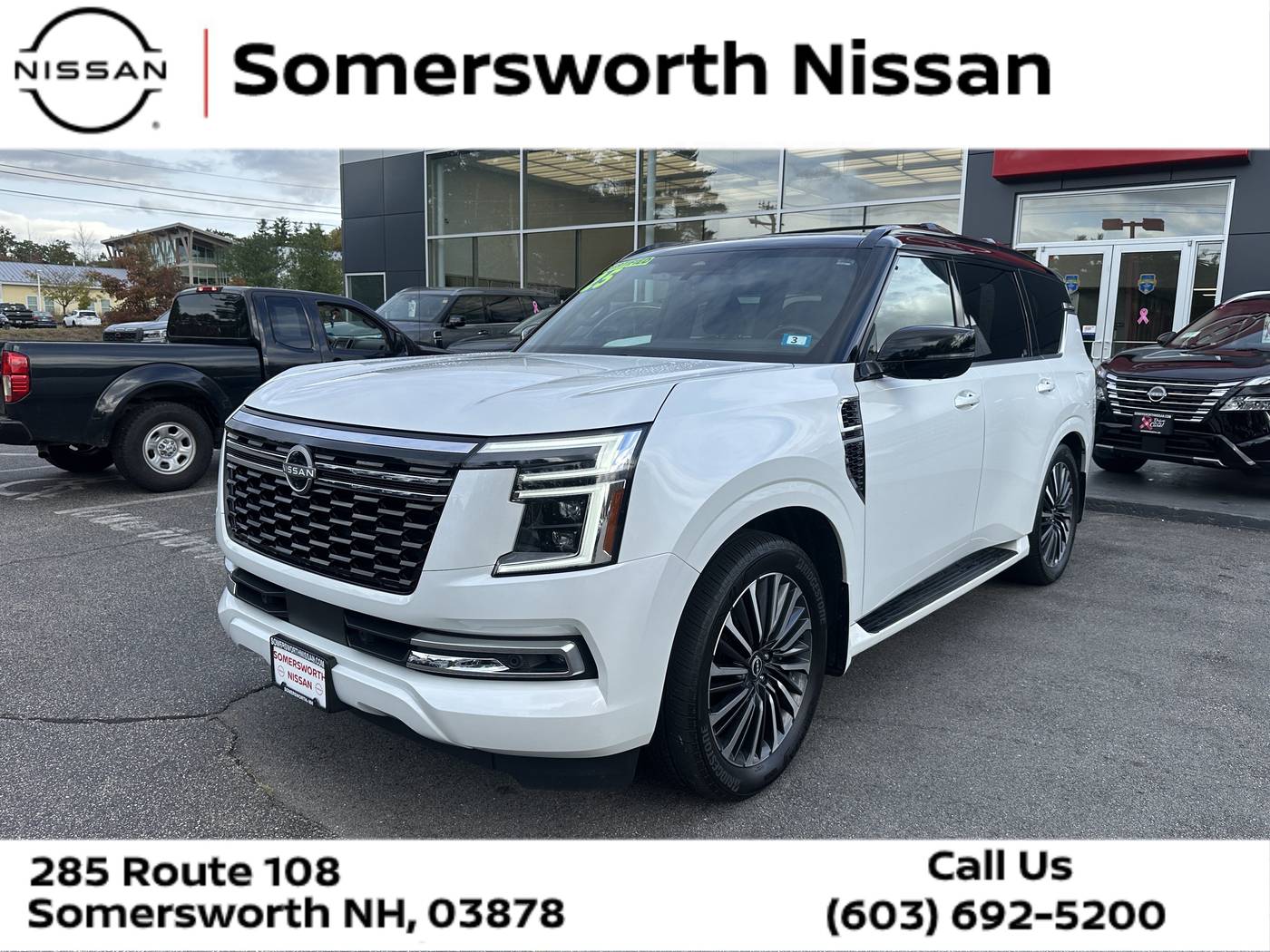 2025 Nissan Armada Platinum Reserve — SUV — 18,364 mi — Somersworth, NH
