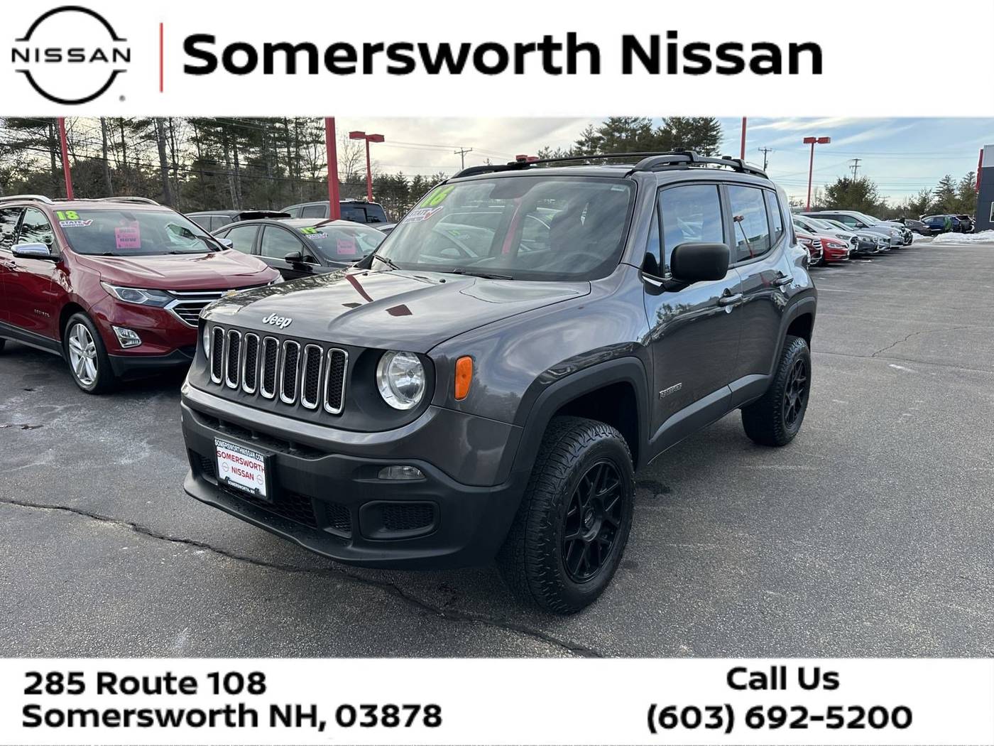 2016 Jeep Renegade Sport — SUV — 89,137 mi — Somersworth, NH