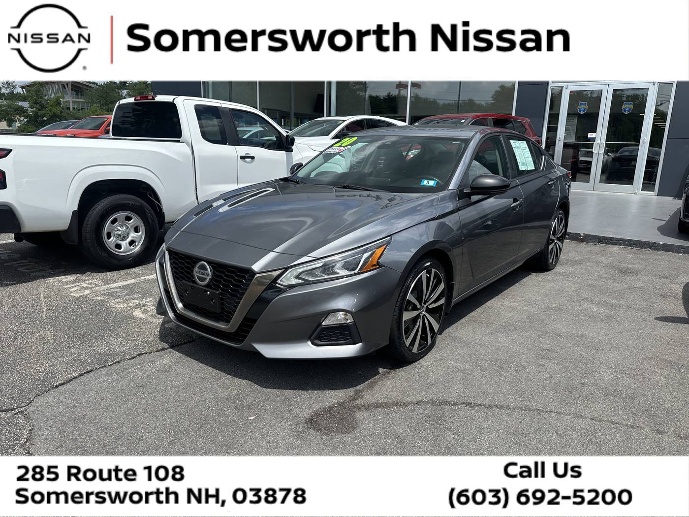2020 Nissan Altima SR — Sedan — 88,140 mi — Somersworth, NH