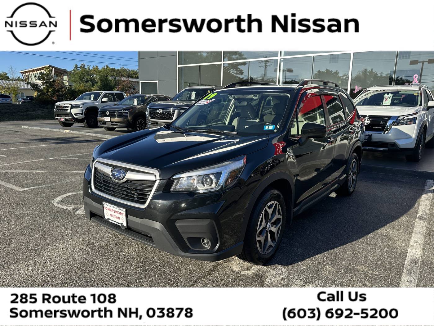 2019 Subaru Forester 2.5i Premium — SUV — 106,686 mi — Somersworth, NH